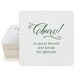 Elegant Cheers Square Coasters Image 4 of 6